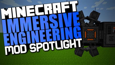 Immersive Engineering Mod Spotlight Part 2 Machines Tools