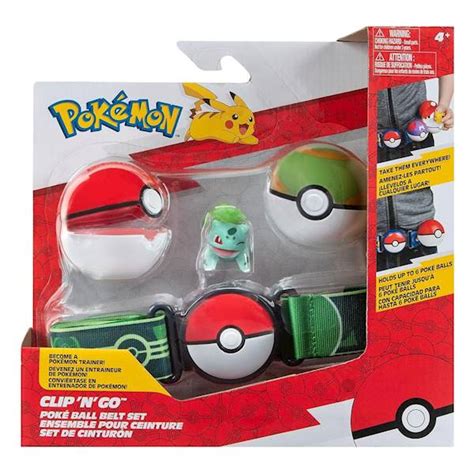 Pokemon Clip N Go Bulbasaur Poke Ball