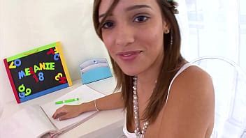 Melanie Jane S Wild Ride Petite Latina S Incredible Blowjob Skills And Messy Facial Explosion