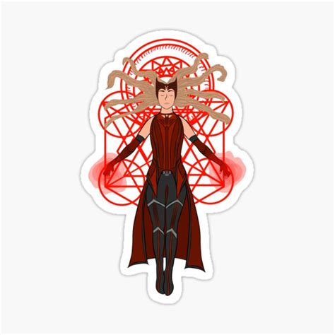 The Darkhold Sticker For Sale By Marbeans Redbubble