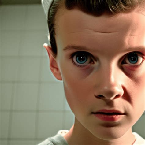 Eleven Von Stranger Things Grafik Creative Fabrica