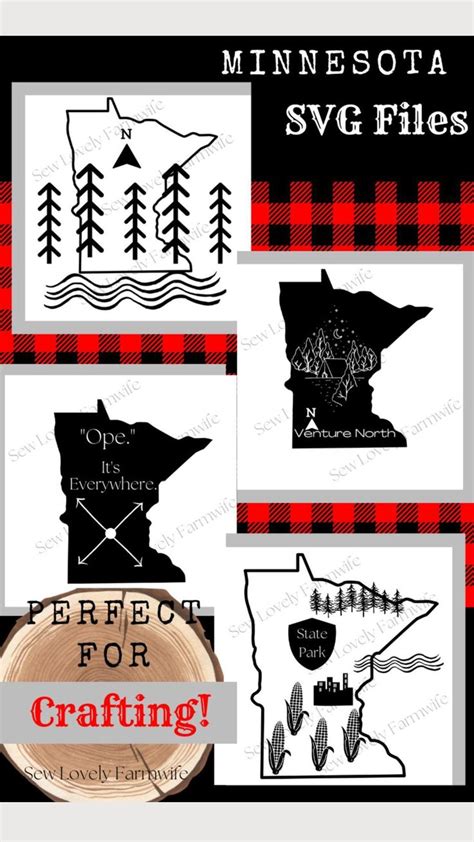 Minnesota Svg State Svg North America Svg Digital Svg Files Cricut