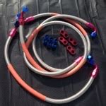 Essex Rotary Braided Oil Cooler Hose Kit For RX8 Essex Rotary