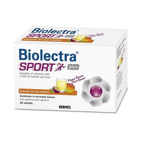 Hermes Biolectra Magnezij Sport Plus Granule Ljekarne Plantak