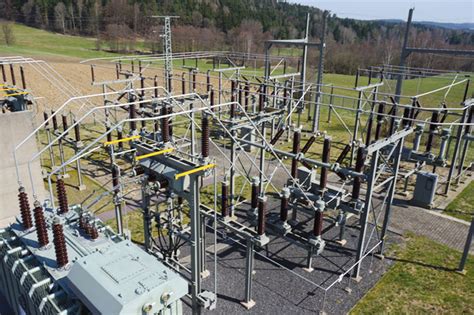 Pfad Der Wind Und Erneuerbaren Energien Umspannwerk