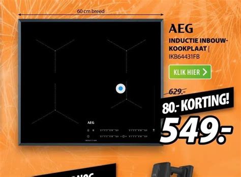 Inductie Inbouw Kookplaat Ikb64431fb Aanbieding Bij Expert