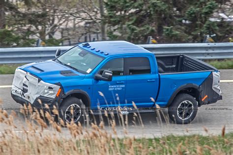 Ram Hd Rebel Hides Revised Styling In New Spy Shots Carscoops