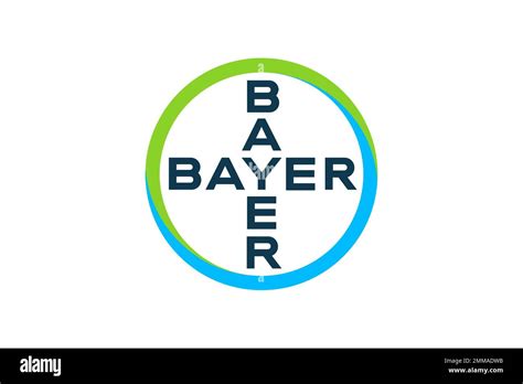 Bayer, white background, logo, brand name Stock Photo - Alamy