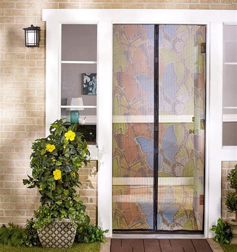 Pattern - Quick Install Mesh Magnetic Screen 40” x 85.5” - Helps Keep