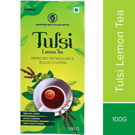 Buy Harrisons Malayalam Limited Tulsi Lemon Tea Improves Metabolism And Builds Stamina Online At