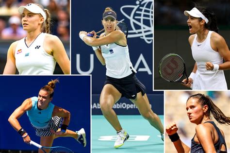 Mubadala Abu Dhabi Open Wta Top Seeds Raducanu Jabeur Maia To