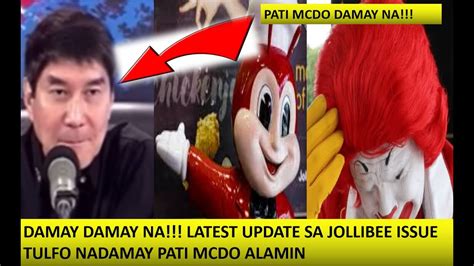 Raffy Tulfo Sinupla Damay Sa Galit Ng Netizen Dahil Sa Jollibee Issue