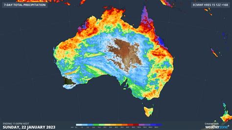 Flooding rain, severe storms and intense heat in Australia this week