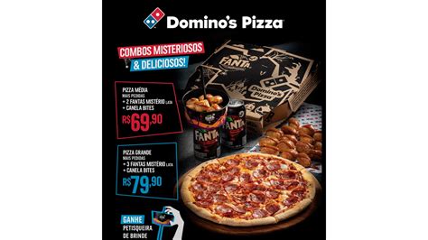 Dominos Lan A Combo Pac Man Em Parceria A Fanta Marcas Mais