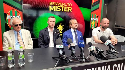 Ternana Nicola Guida Rosa Competitiva Per Il Campionato Venturo L