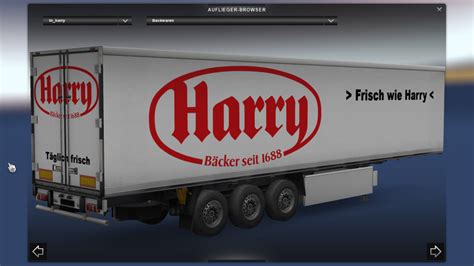 Ets Harry Bread Trailer V Trailer Mod F R Eurotruck Simulator