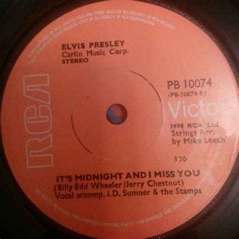 Elvis Presley It S Midnight Promised Land Vinyl Discogs