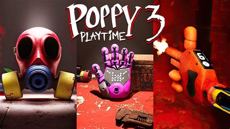 Where To Find Hand Jump Gun Gas Mask 🔫🤿 Poppy Playtime Chapter 3