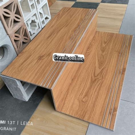 Jual Granit Lantai Anak Tangga Motif Kayu X X Matt Dopp Torch