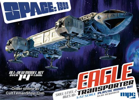 Mpc Space1999 Eagle Ii Wlab Pod 148 Scale Movie Replica Model Kit