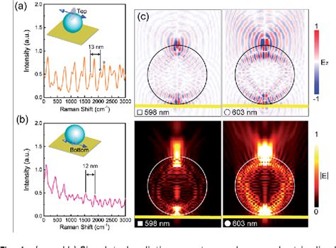 Figure From Selectively Enhanced Raman Fluorescence Spectra In