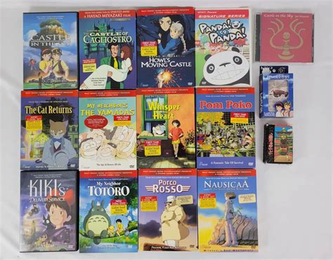 Studio Ghibli Dvd Collection Ebay