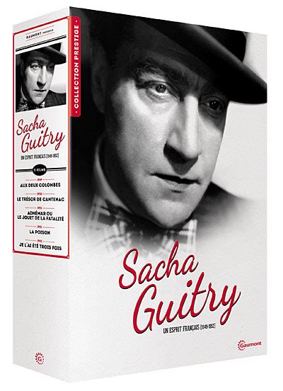 Coffret Sacha Guitry un esprit français 1949 1952 5 films DVD