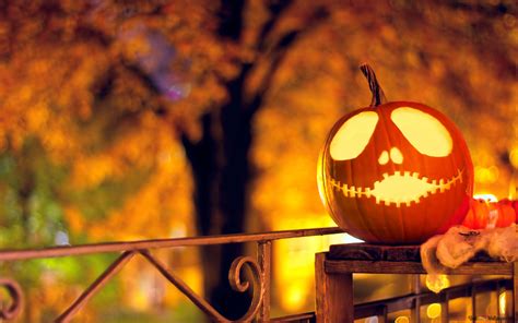 Jack-o-lantern. 4K wallpaper download