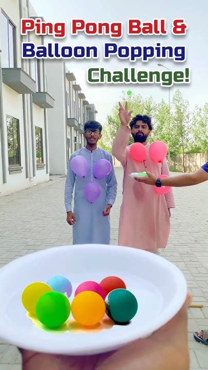 Balloon Popping Challenge 🎈 Shorts Youtube