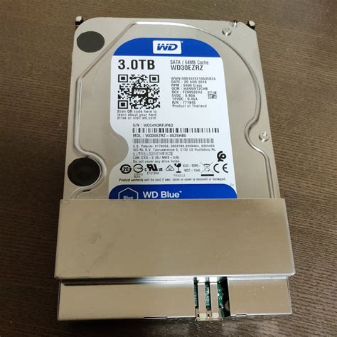 代購代標第一品牌樂淘letaoWD 3TB HDD WD30EZRX 中古品現状品 動作未確認