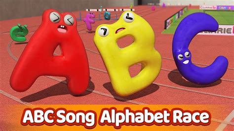 Alphabet Race L Abc Song Youtube