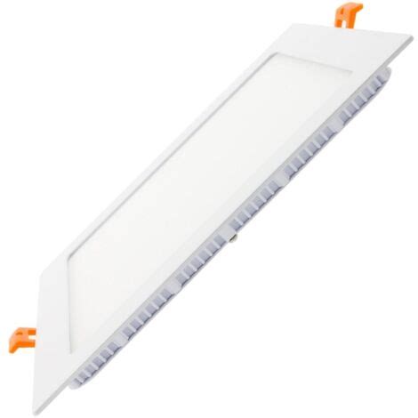 Downlight Led W Superslim Quadrata Foro X Mm Bianco Freddo K