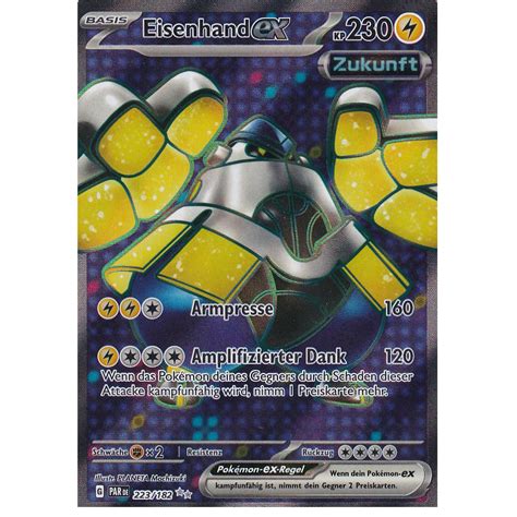 Eisenhand Ex PAR 223 182 Full Art Deutsch HolonCardshop