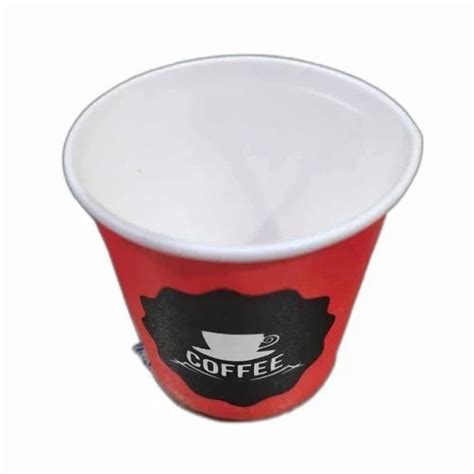 Red And Black 150Ml Spectra Paper Coffee Cup Size 8 5cm Dia At Rs 0