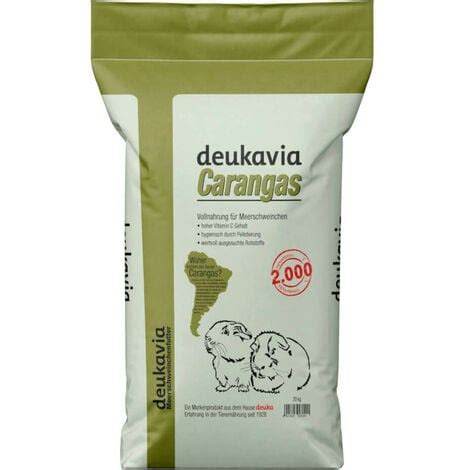 Deukavia Carangas Nourriture Pour Cochons D Inde Kg Avec Vitamine C