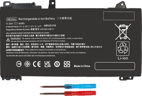 Amazon RE03XL RF03XL L32656 005 Laptop Battery For HP ProBook 430