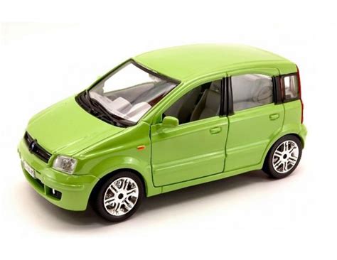 Bburago BU22053 FIAT NUOVA PANDA 2003 GREEN 1 24 Modellino