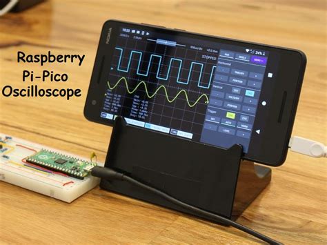 Diy Smartphone Oscilloscope Using Raspberry Pi Pico 51 Off