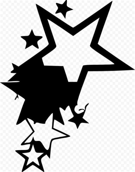 Star Tattoo Clip Art PNG | Pxpng