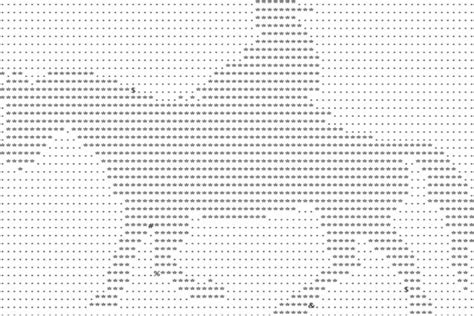 Cowboy Ascii Art Svg Eps Graphic By Mappingz Creative Fabrica