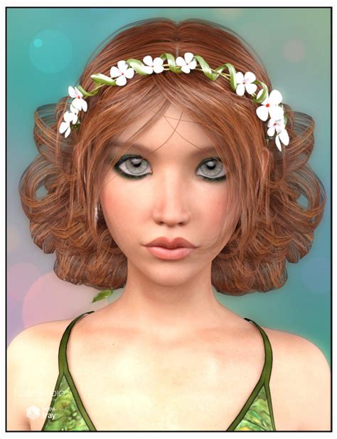 Lorin Hair For Genesis 3 Female S TOPGFX Daz3d Renderosity Poser