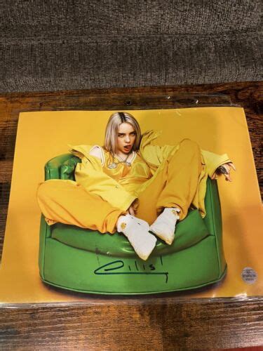 Billie Eilish Hand Signed 8x10 With Dual COAs EBay