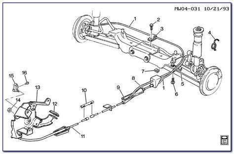 Visualizing The Brake Line Configuration In A 99 Chevy Silverado