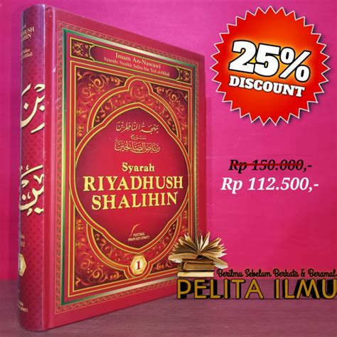 Jual Buku Terjemah Kitab Bahjatun Nazhirin Syarah Riyadhus Shalihin Per