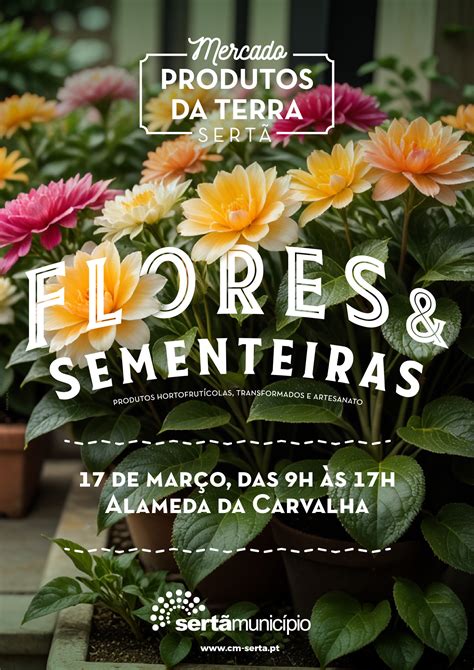 SERTÃ Produtos da Terra destacam Flores e Sementeiras Rádio Hertz