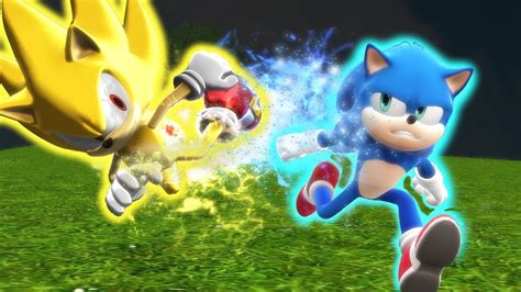 Modern Sonic Meets Sonic Movie