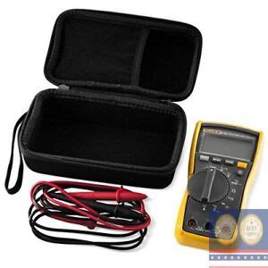 Premium Fluke Hard CASE Digital Multimeter Carrying Protector Portable