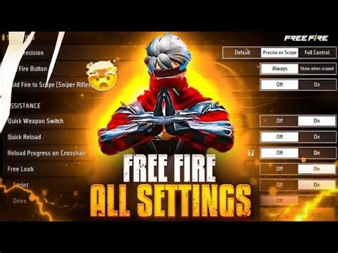 Control Setting Free Fire Pro Player Setting Free Fire After Ob