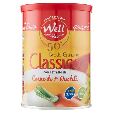 BRODO GRANULARE CLASSICO WELL GR 250 L Ecommerce Secondo Iper Tosano