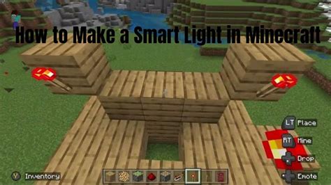 How To Make A Smart Light In Minecraft Youtube